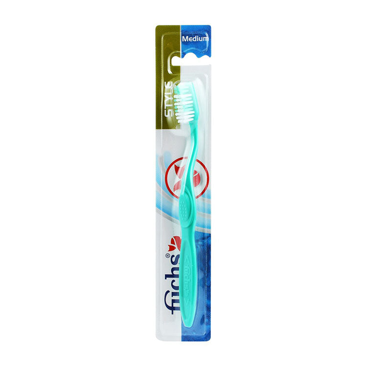 Fuchs Style Blue Medium Toothbrush