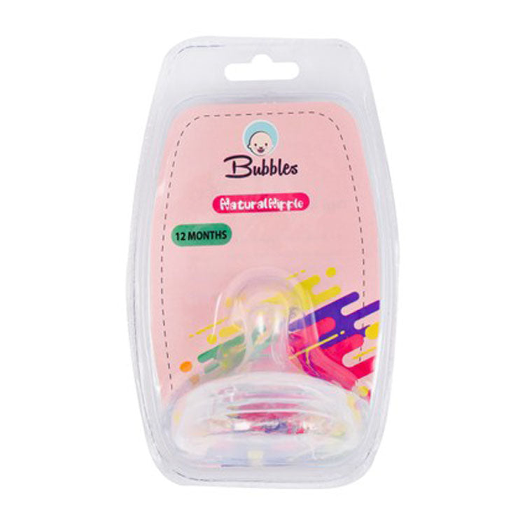 Bubbles Natural Bottle Nipple (12+ Months)