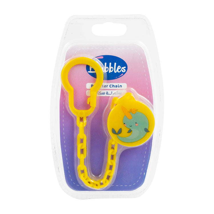 سلسلة لهاية بطبعة سمكة صفراء من بابلز - خالية من مادة BPA