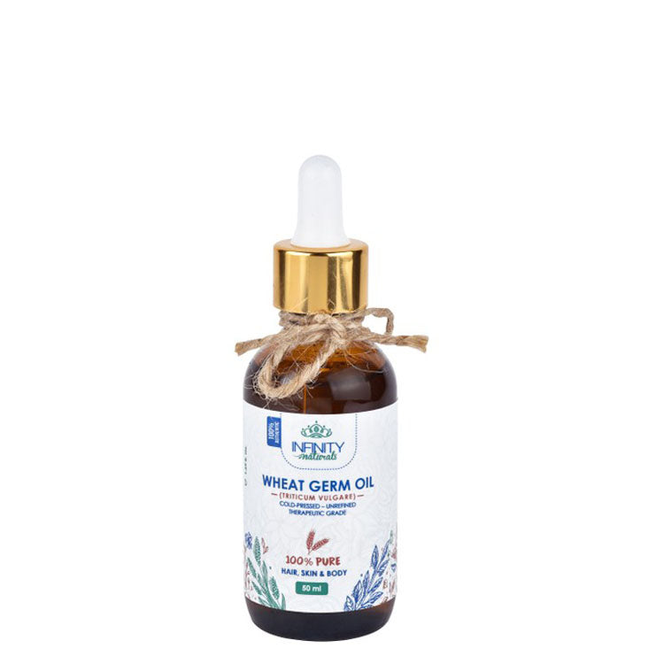 Infinity Naturals Cold Pressed Wheat Germ Oil - mineral oil free, parabens free, chemical free