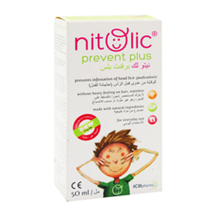 Nitolic Prevent Plus Non-Greasy Head Lice for Children (2+ Years)