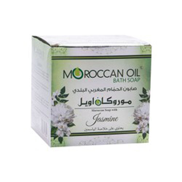 Moroccan Oil Bath Soap Jasmine Scent with Free Luffah