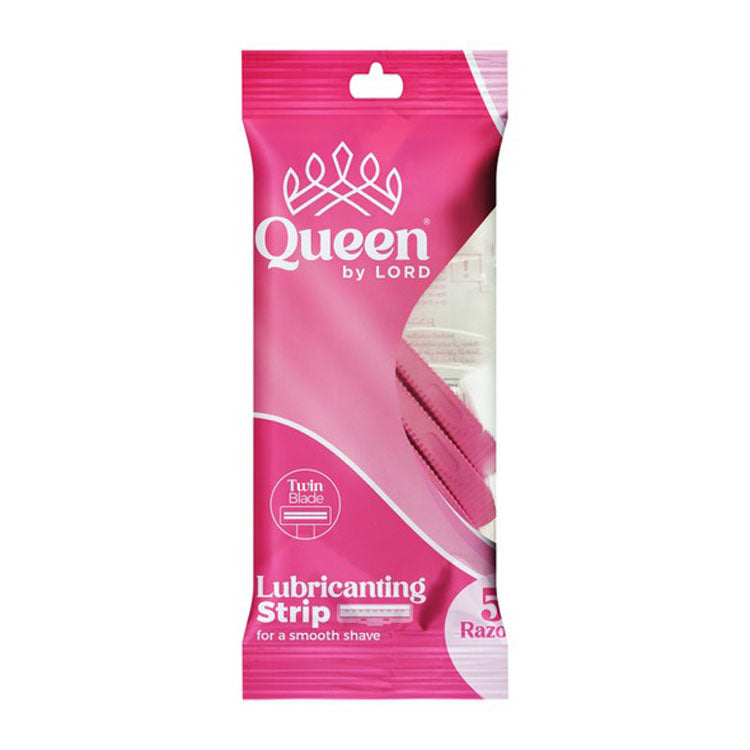 Queen Plus 5 Shaving Razors Lady's Plus