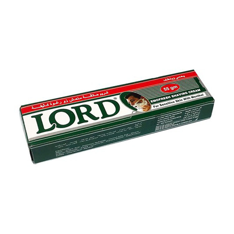 Lord Emofresh Menthol Shaving Cream for Sensitive Skin