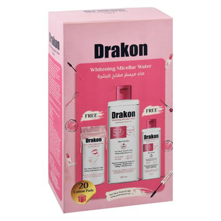 Drakon Brightening, Moisturizing & Whitening Facial Care Set