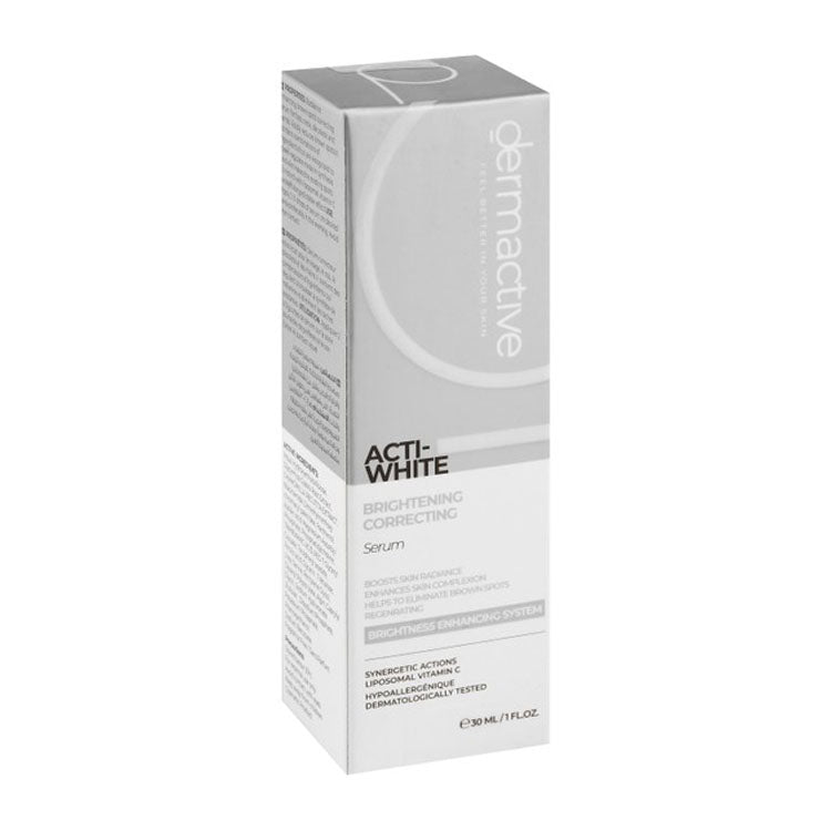 Dermactive Acti-White Hypoallergenic Brightening, Correcting & Regenerating Face & Body Serum with Liposomal & Vitamin C - fragrance free