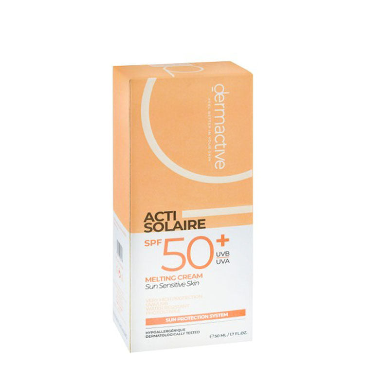 Dermactive Acti-Solaire Hypoallergenic Water-Resistant Melting Facial Sunscreen for Sensitive Skin SPF50+