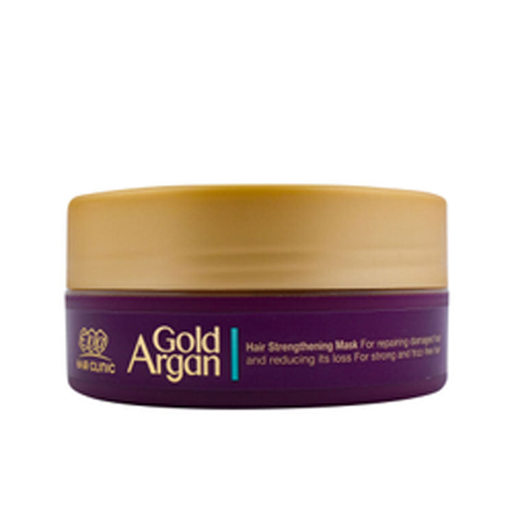 Eva Hair Clinic Gold Particles & Argan Oil Hair Taming & Moisturizing Mask for Frizzy Hair
