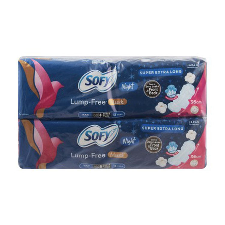 Sofy Maxi Thick Super Extra Long Sanitary Pads Musk Scent (Special Offer)