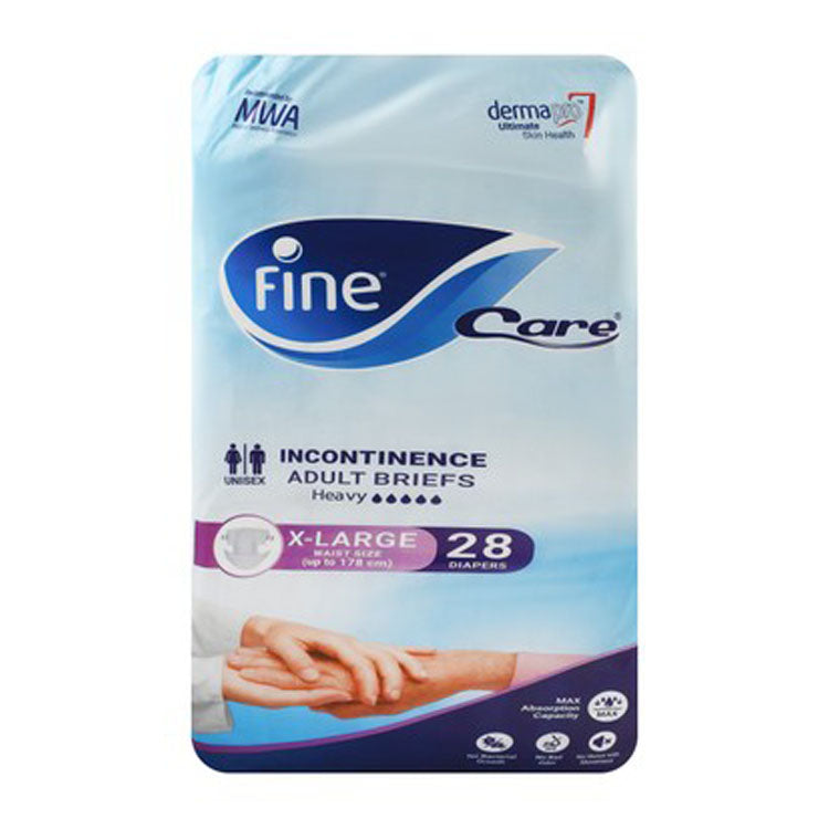 سراويل داخلية للكبار من فاين كير مقاس XL للجنسين لعلاج سلس البول (حتى 178 سم)