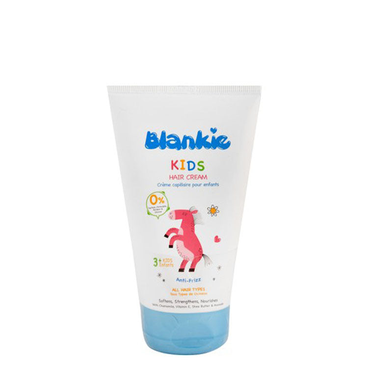 كريم بلانكي المضاد للحساسية لتقوية وتغذية الشعر ومنع تجعده، غني بالبابونج وفيتامين هـ وزبدة الشيا، مناسب لجميع أنواع الشعر (3 سنوات فأكثر) - خالٍ من البارابين والكبريتات والفثالات