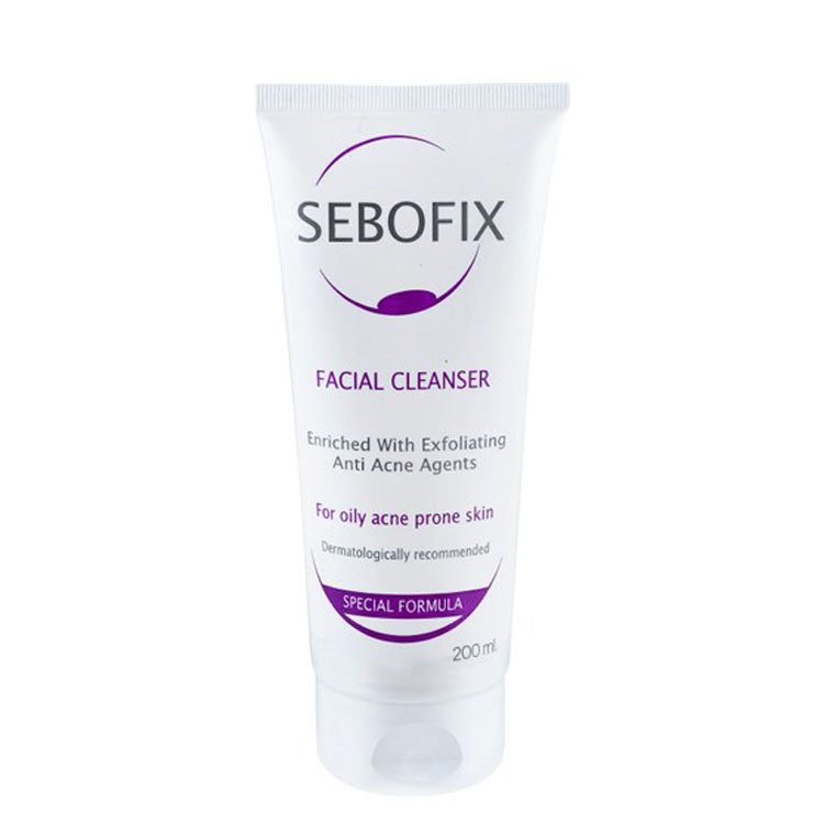 غسول الوجه المقشر المضاد لحب الشباب من سيبوفيكس للبشرة الدهنية والمعرضة لحب الشباب