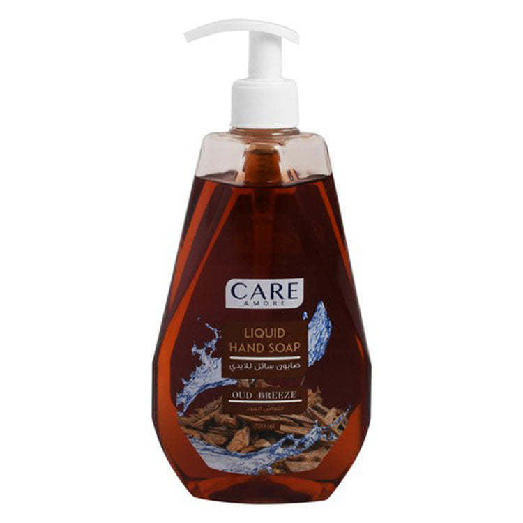 Care & More Liquid Hand Soap Oud Breeze Scent with Milk Protein