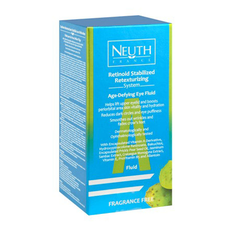 سائل نيوث للعين، مُثبّت الريتينويد، مُعيد لنسيج البشرة، ومُقاوم لعلامات تقدم السن، مع فيتامينات أ، هـ، والألانتوين - خالٍ من العطور