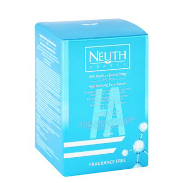 Neuth HA Hydra-Quenching System Replenishing, Smoothening & Age Defying Face Serum Capsules with Bisabolol, Ginger Root Extract & Vitamin E - fragrance free