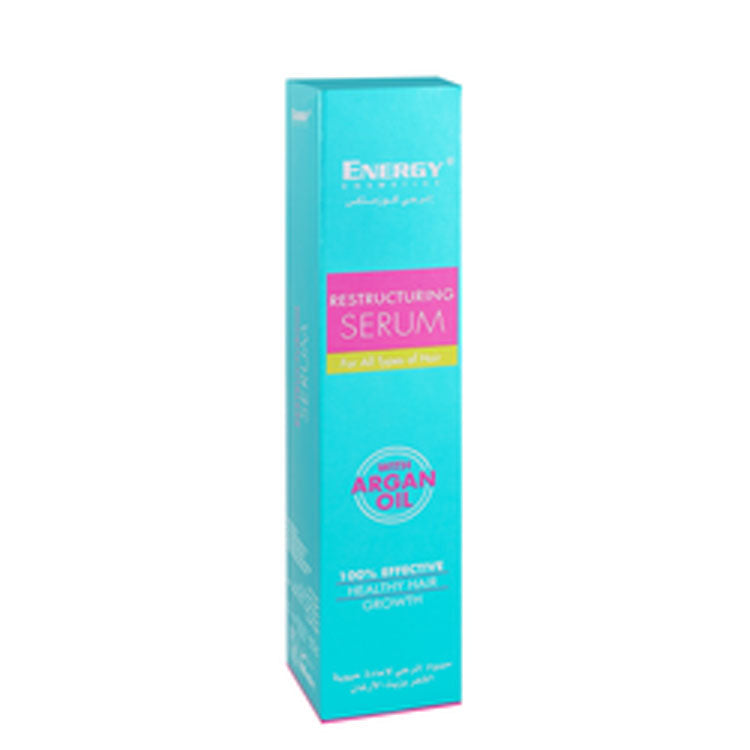Energy Cosmetics Restructuring Serum with Argan Oil for Dry, Damaged & All Hair Types