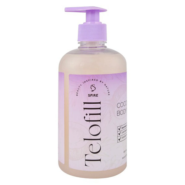 Telofill Lightening & Antioxidant Body Wash Coconut Island Scent with Sulfora White & Vitamin C
