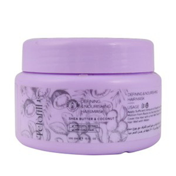 Telofill Defining & Nourishing Hair Mask with Shea Butter & Coconut Oil for Curly Hair