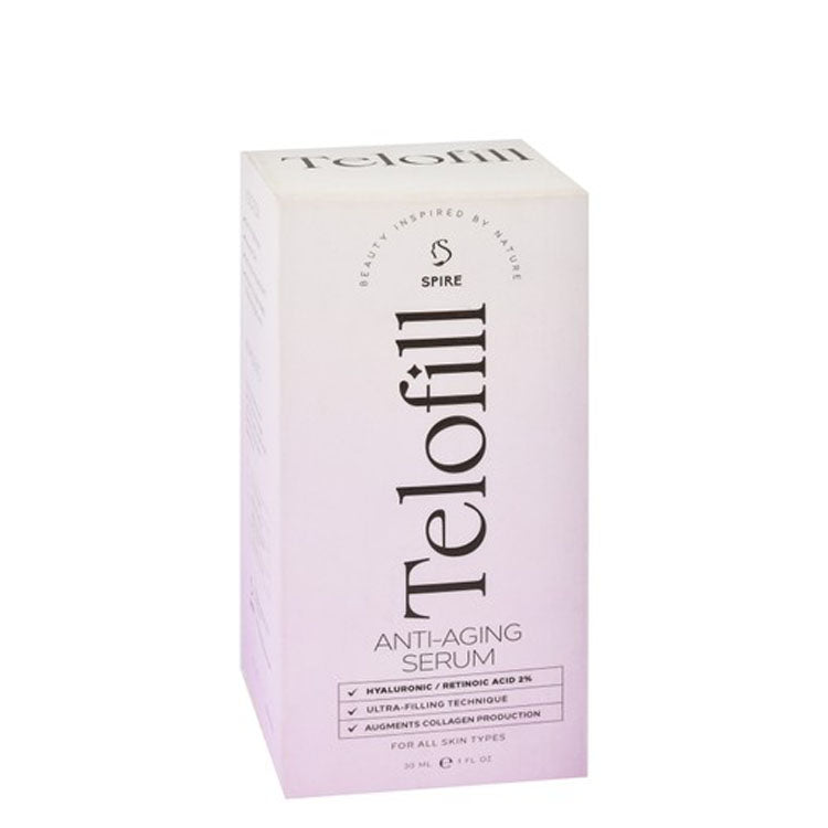 Telofill Anti-Aging Face Serum with Hyaluronic Acid & 2% Retinoic Acid for All Skin Types