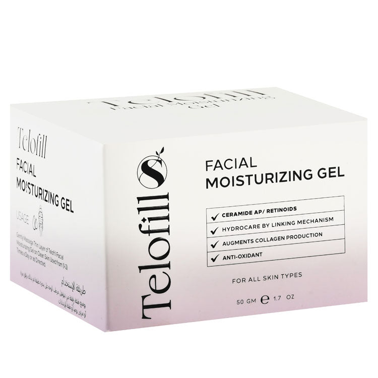 Telofill Moisturizing Facial Gel for All Skin Types