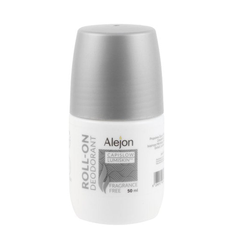 Alejon Capislow Lumiskin Roll-On Deodorant for Women - fragrance free