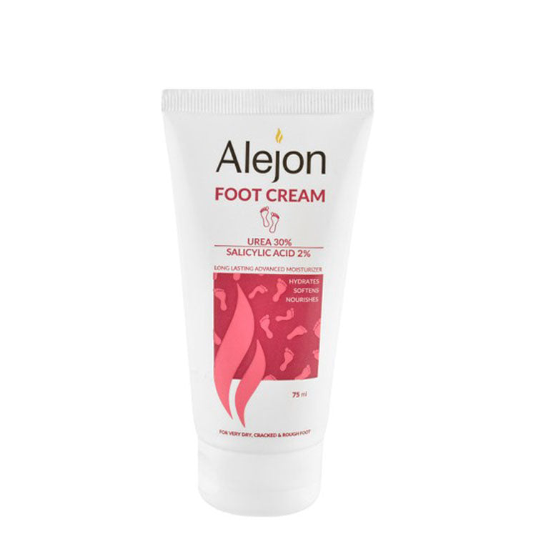 Alejon Hydrating & Nourishing Foot Cream with 30% Urea & 2% Salicylic Acid for Very Dry, Cracked & Rough Feet