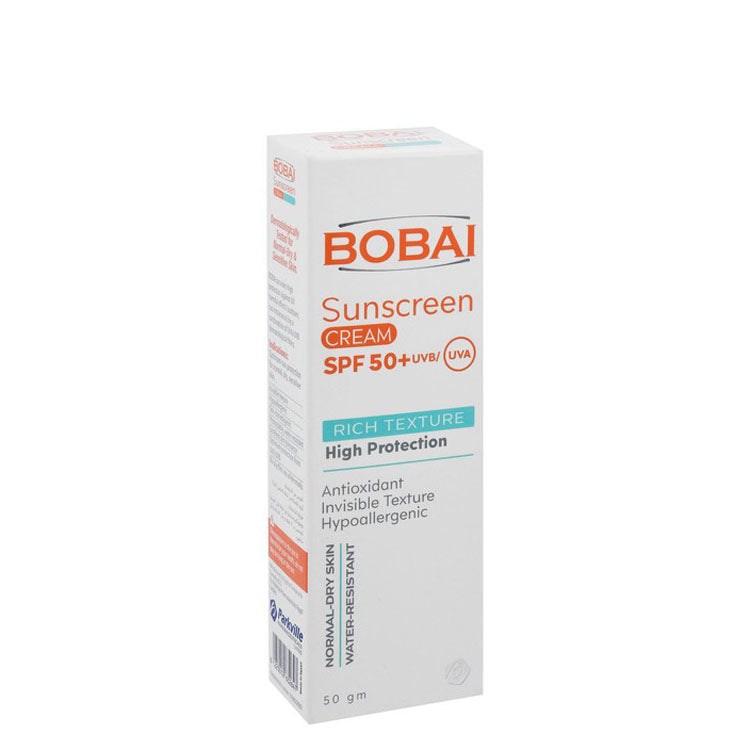 Bobai Hypoallergenic Water-Resistant Antioxidant Invisible Facial Sunscreen for Normal, Dry & Sensitive Skin SPF50+