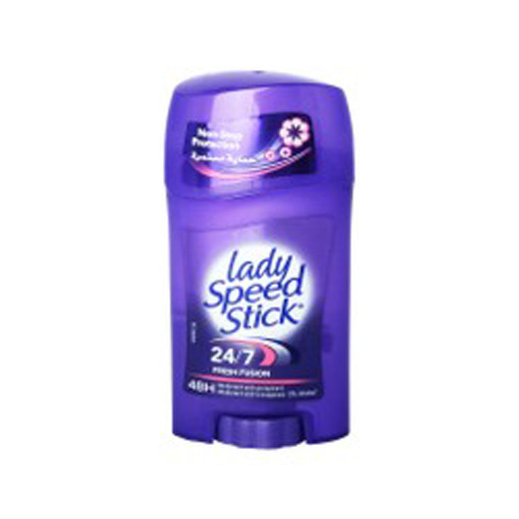 Lady Speed Stick 24/7 Antiperspirant Deodorant Stick Fresh Fusion Scent for Women - alcohol free