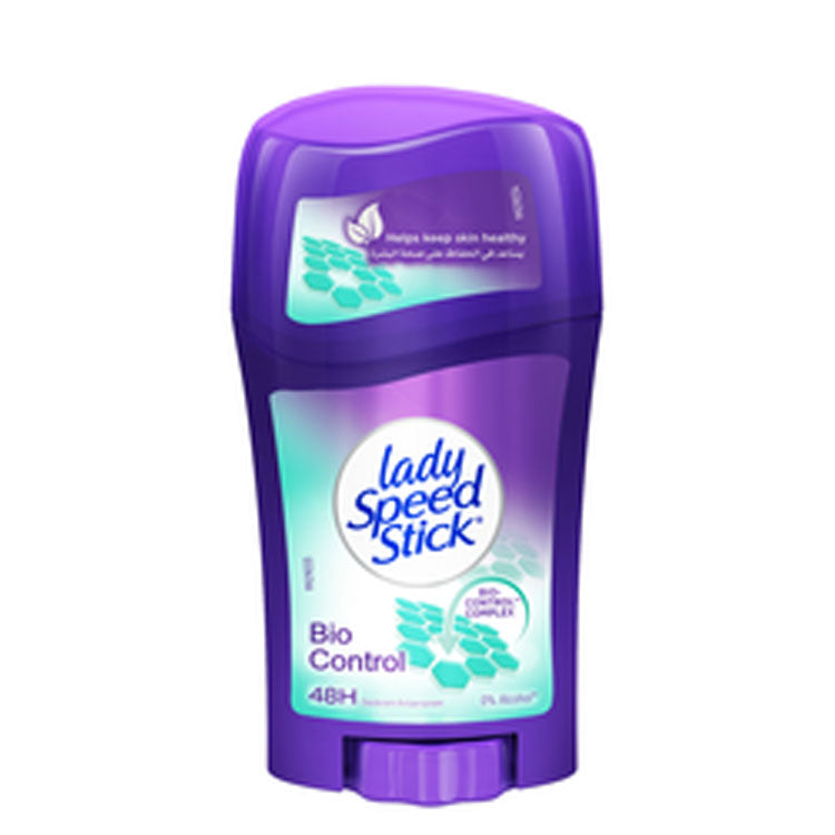 Lady Speed Stick Bio Control Antiperspirant 48H Roll-On Deodorant - alcohol free