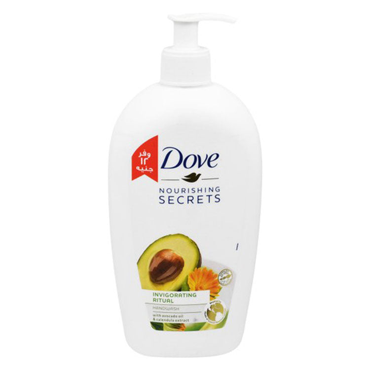 Dove Nourishing Secrets Invigorating Ritual Hand Wash with Avocado Oil & Calendula Extracts (-12 EGP) - cruelty free