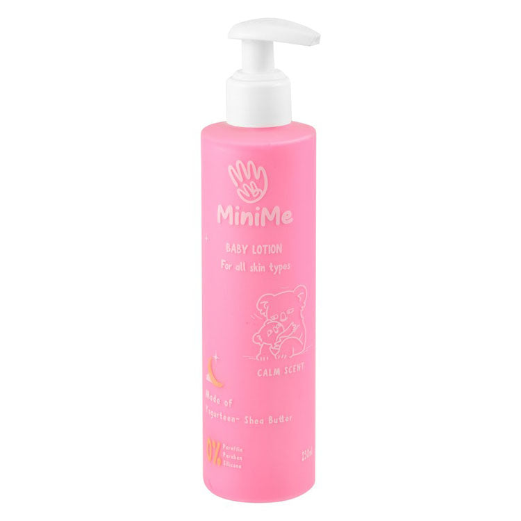 MiniMe Baby Lotion Calm Scent with Yogurt & Shea Butter for All Skin Types - paraffin free, parabens free, silicone free