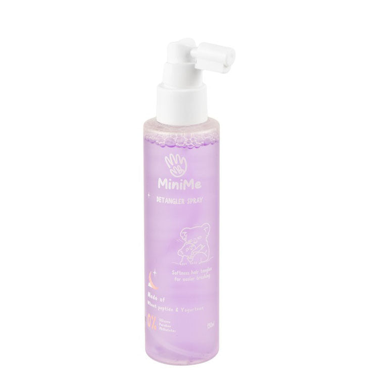 MiniMe Detangler Hair Spray with Wheat Peptides & Yogurteen - silicone free, parabens free, phthalates free