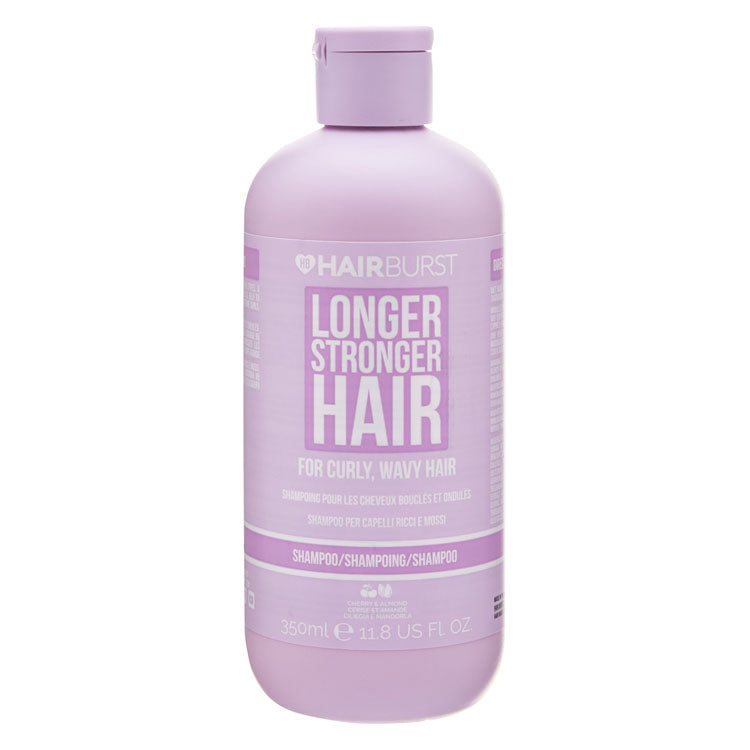 Hair Burst Shampoo with Cherry & Almond Extracts for Curly & Wavy Hair