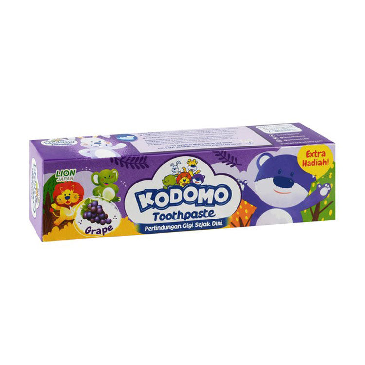معجون أسنان كودومو بنكهة العنب للأطفال