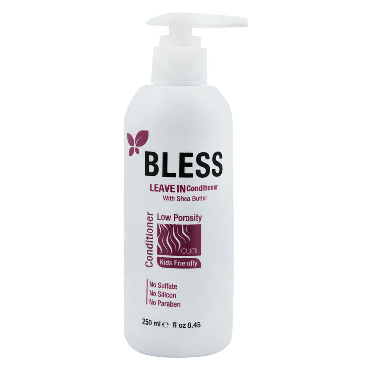Bless Leave In Conditioner with Shea Butter for Curls - sulfate free, silicone free, parabens free