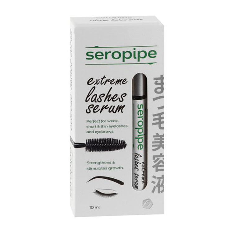 Seropipe Extreme Strengthening & Stimulating Growth Serum for Weak, Short & Thin Lashes & Eyebrows