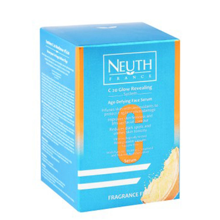 Neuth C 20 Glow Revealing, Age Defying & Infusing Face Serum with Antioxidants, Vitamin C & E - silicone free, fragrance free