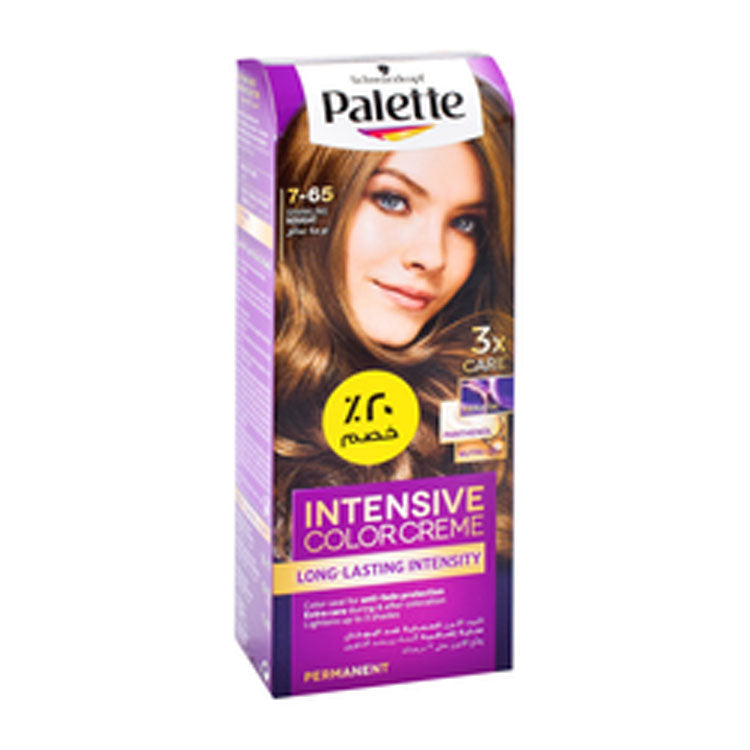 Schwarzkopf Palette Intensive Color Creme Permanent Hair Dye Sparkling Nougat 7-65 (20% Off)