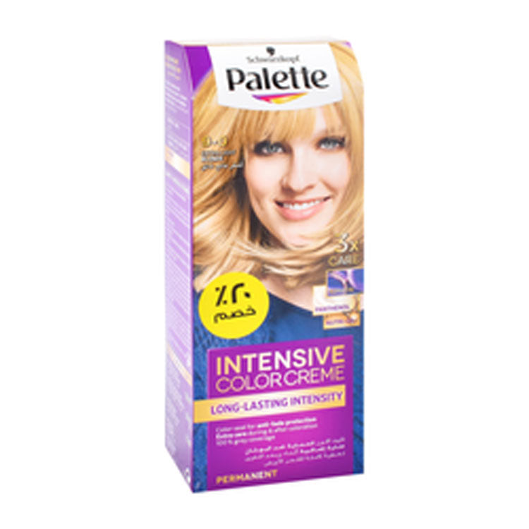 Schwarzkopf Palette Intensive Color Creme Permanent Hair Dye Extra Light Blonde 9-0 (20% Off)
