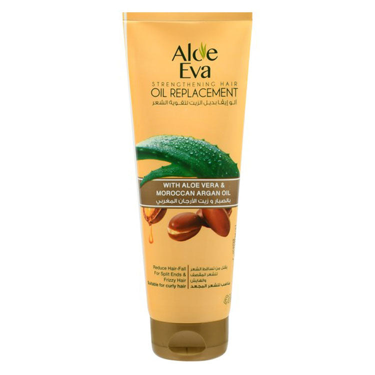 Aloe Eva Strengthening Hair Oil Replacement with Moroccan Argan Oil & Aloe Vera Extract