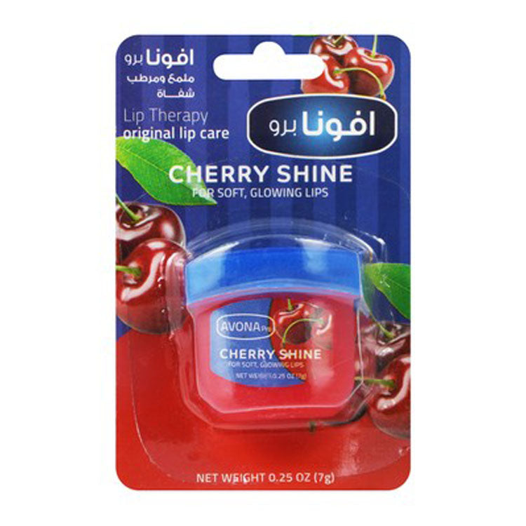 Avona Pro Softening & Glowing Cherry Shine Glossy Lip Balm 1 pcs