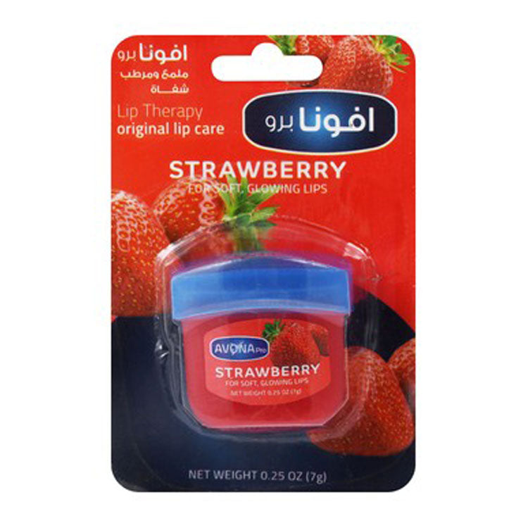 Avona Pro Softening & Glowing Strawberry Glossy Lip Balm 1 pcs