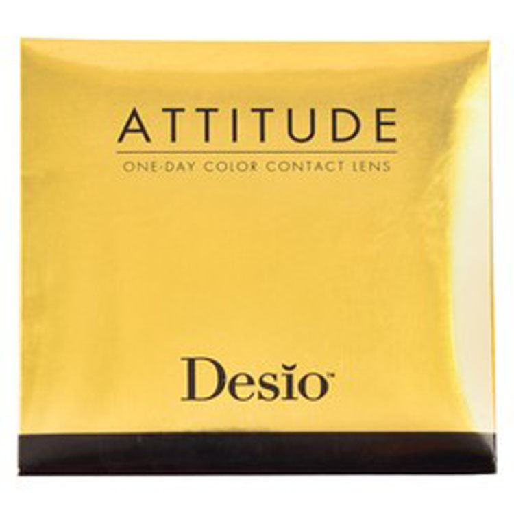 Desio Attitude Sterile One Day Contact Lens Charming Green 0