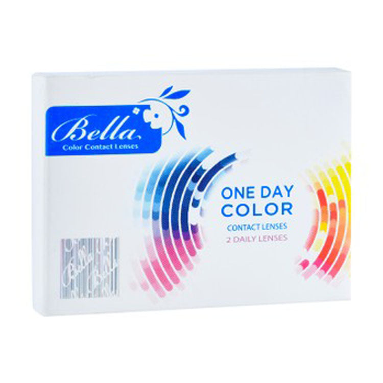 Bella 14.2mm Color Contact Lenses Citrine Crystal 0