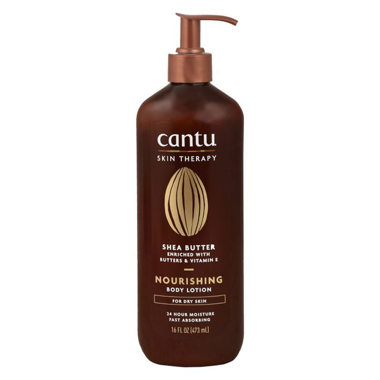 Cantu Nourishing Body Lotion with Shea Butter & Vitamin E for Dry Skin - vegan, cruelty free, parabens free
