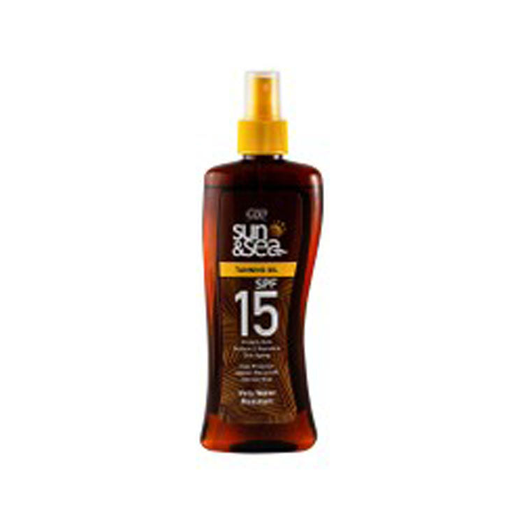 Eva Sun & Sea Water-Resistant Tanning Oil SPF15