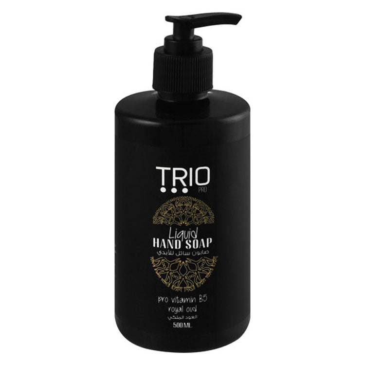 Trio Pro Liquid Hand Soap Royal Oud Scent with Provitamin B5 for All Skin Types