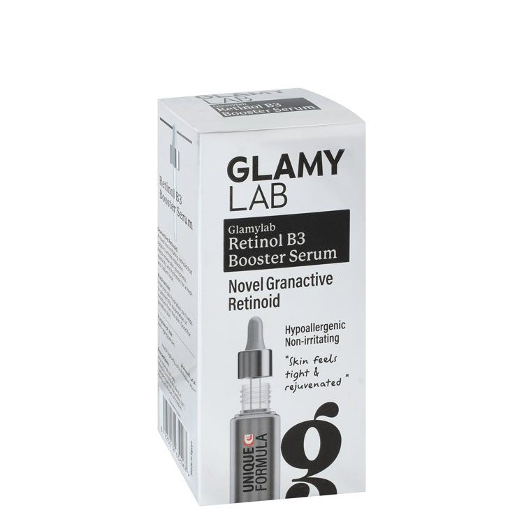 Glamy Lab Hypoallergenic Boosting, Rejuvenating & Non-Irritating Face Serum with Retinol & B3 for Sensitive Skin