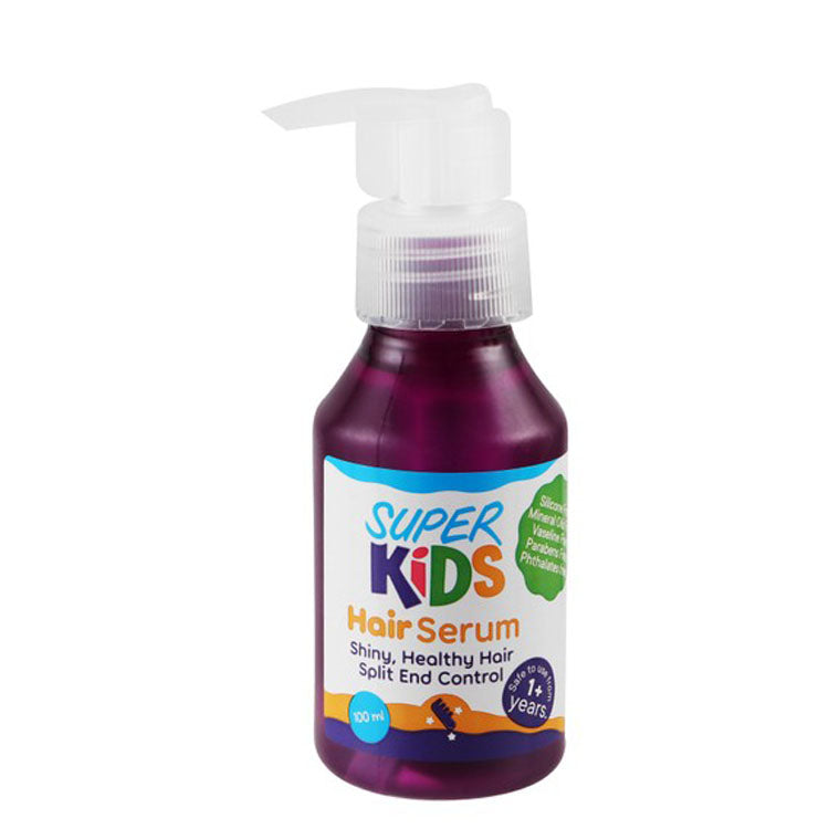 Super Kids Shining & Anti-Split Ends Hair Serum (1+ Years) - silicone free, mineral oil free, parabens free