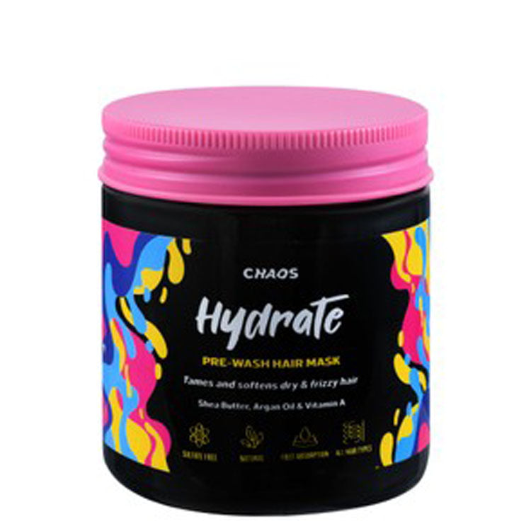 قناع ما قبل غسل الشعر من كاوس، يرطب وينعم ويرطب الشعر الجاف والمتطاير، غني بزبدة الشيا وزيت الأرغان وفيتامين أ - خالٍ من الكبريتات